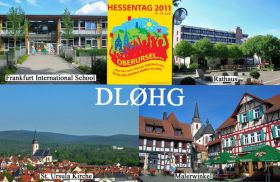QSL Karte DL0HG mit Sonder DOK OBERURSEL