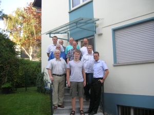 Teilnehmer und Trainer des Amateurfunklehrgang 2011
